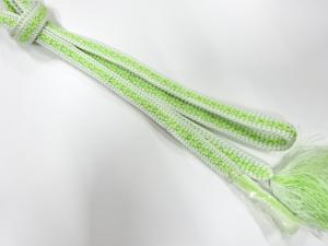 未使用品　正絹　手組帯締め